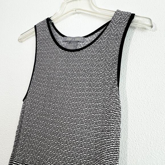 Lark + Grey Womens Plus Size Maxi Dress 1X/2X Beach Coastal Summer Stretchy Boho - Picture 2 of 5